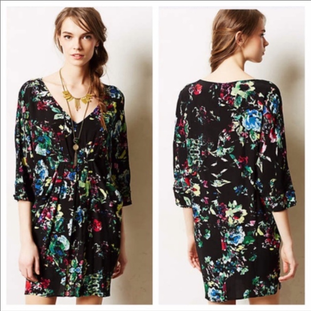 ANTHROPOLOGIE Maeve Petal Palette Tunic